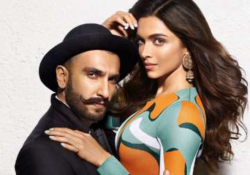 Ranveer Singh with Deepika Padukone