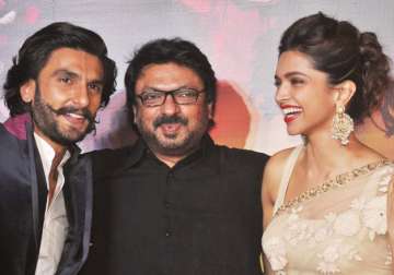 Ranveer, Deepika, Sanjay Leela Bhansali