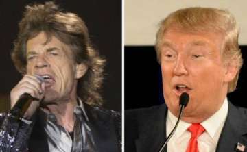 Rolling Stones and Donald Trump