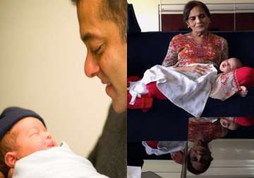 Salman Khan shares adorable picture of ‘Nanha Ahil’ with ‘Salma Nani’