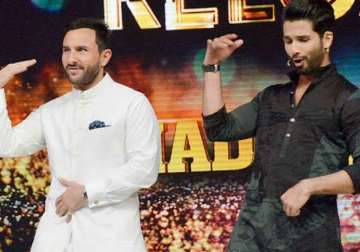 Shahid Kapoor and Saif Ali Khan