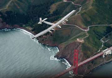 Solar Impulse 2 on global trip soars from California to Arizona