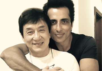 Sonu Sood and Jackie Chan