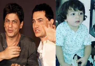 Aamir gives Abram a sleepless night at SRK’s bash for Apple CEO