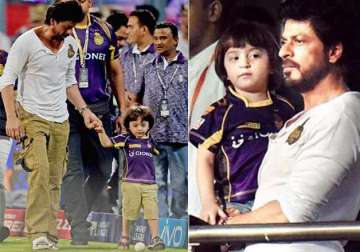 Shah Rukh Khan and Abram