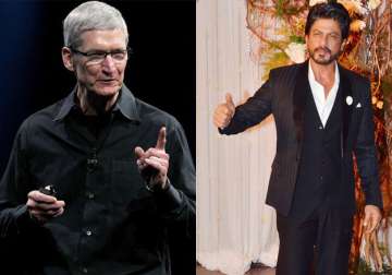 Tim Cook, Shah Rukh Khan