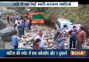 Heavy rain, cloudburst wreak havoc in Uttarakhand’s Chamoli