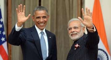 US President Barack Obama with PM Narendra Modi