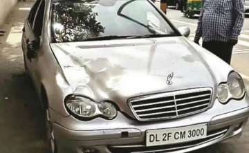 Impounded Mercedes 