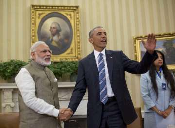 PM Modi with US President Barack Obama