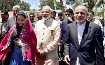 PM Narendra Modi and Afghan President Ashraf Ghani