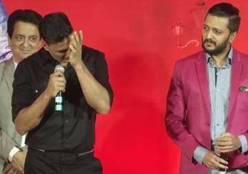 Akshay Kumar ‘cried’ at Housefull 3 success bash