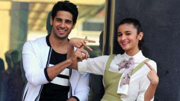 Alia and Sidharth