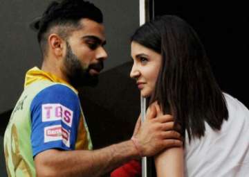 Virat Kohli with Anushka Sharma