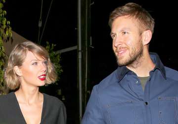 Taylor Swift with Calvin Harris