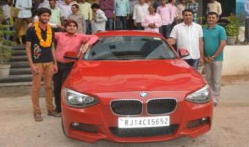 JEE 11th rank holder gifted BMD sedan by Rajasthan coaching institute