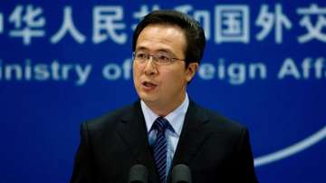 Chinese Foreign Ministry spokesperson Hong Lei 