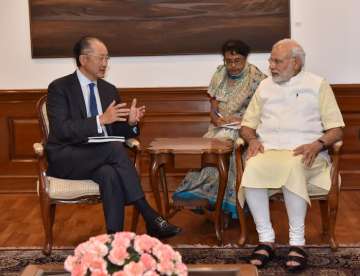 PM Modi with World Bank President