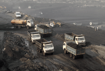 The report by CAG on e-auction of coal blocks was presented today