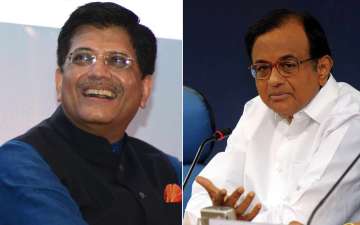 Piyush Goyal and P Chidambaram