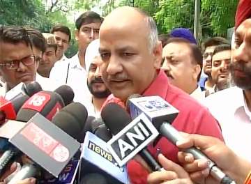 Manish Sisodia is on his way to PM residence at 7 RCR