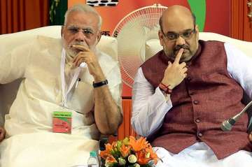 PM Modi with Amit Shah