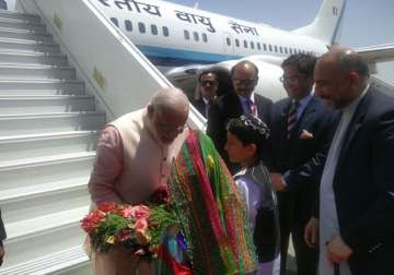 PM Modi arrives in Afghanistan
