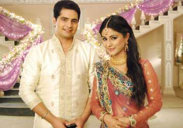 Karan Mehra with Hina Khan