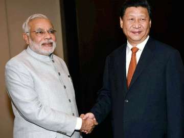 PM Modi with Xi Jinping
