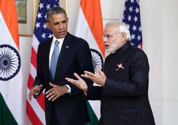 Barack Obama and Narendra Modi