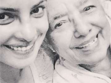 Priyanka Chopra with her grandmother