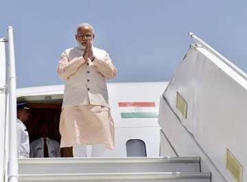 PM Modi arrives in Afghanistan