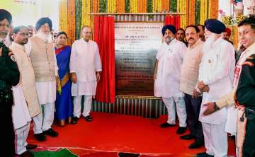 Arun Jaitley laid the foundation stone for a new campus of IIM-Amritsar