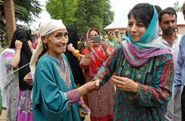 CM Mehbooba Mufti is contesting from Anantnag