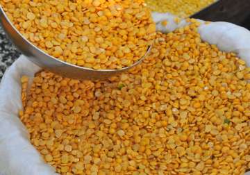 Production of pulses in India has dropped due to drought 