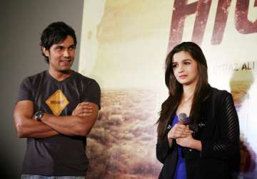 Randeep Hooda with Alia Bhatt