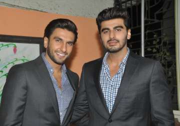 Ranveer Singh with Arjun Kapoor