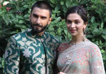 Ranveer Singh with Deepika Padukone