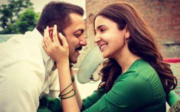 Salman Khan with Anushka Sharma