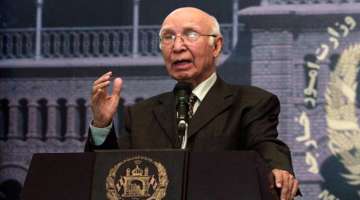 Adviser to Pakistan Prime Minister on Foreign Affairs Sartaj Aziz