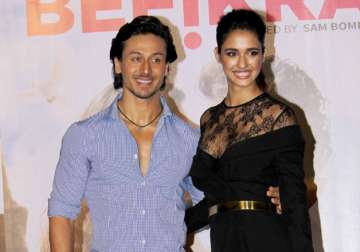 Tiger Shroff with Disha Patani