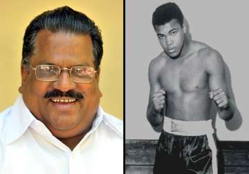E.P.Jayarajan calls Muhammad Ali an eminent sports personality of Kerala