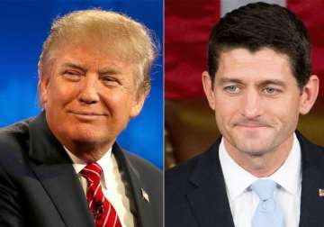 Donald Trump and Paul Ryan