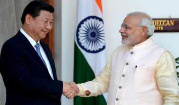 Modi with Chinese President