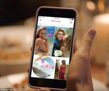 New 'memories' feature introduced by Snapchat