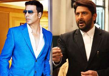 Akshay Kumar and Arshad Warsi in Jolly LLB