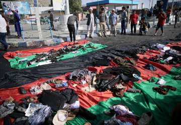 80 people died in as many as three suicide bombings in Kabul