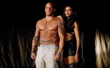 Deepika Padukone with Vin Diesel