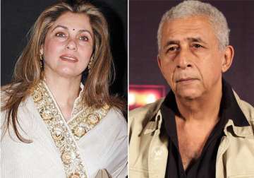 Dimple Kapadia and Naseeruddin Shah