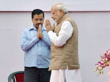 File photo of Narendra Modi and Arvind Kejriwal